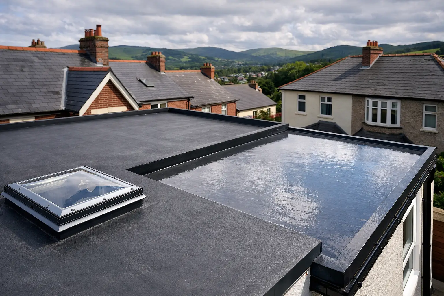 Best Flat Roof Materials for Homes in South Wales