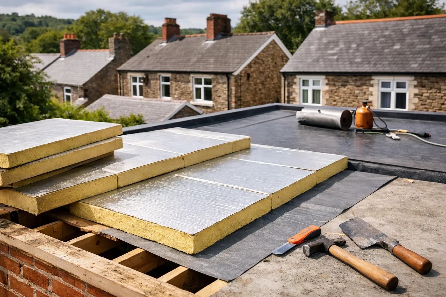 Flat Roof Insulation Guide UK for Homeowners