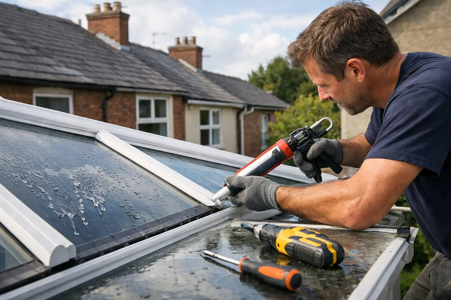How to Fix a Leaking Conservatory Roof Properly