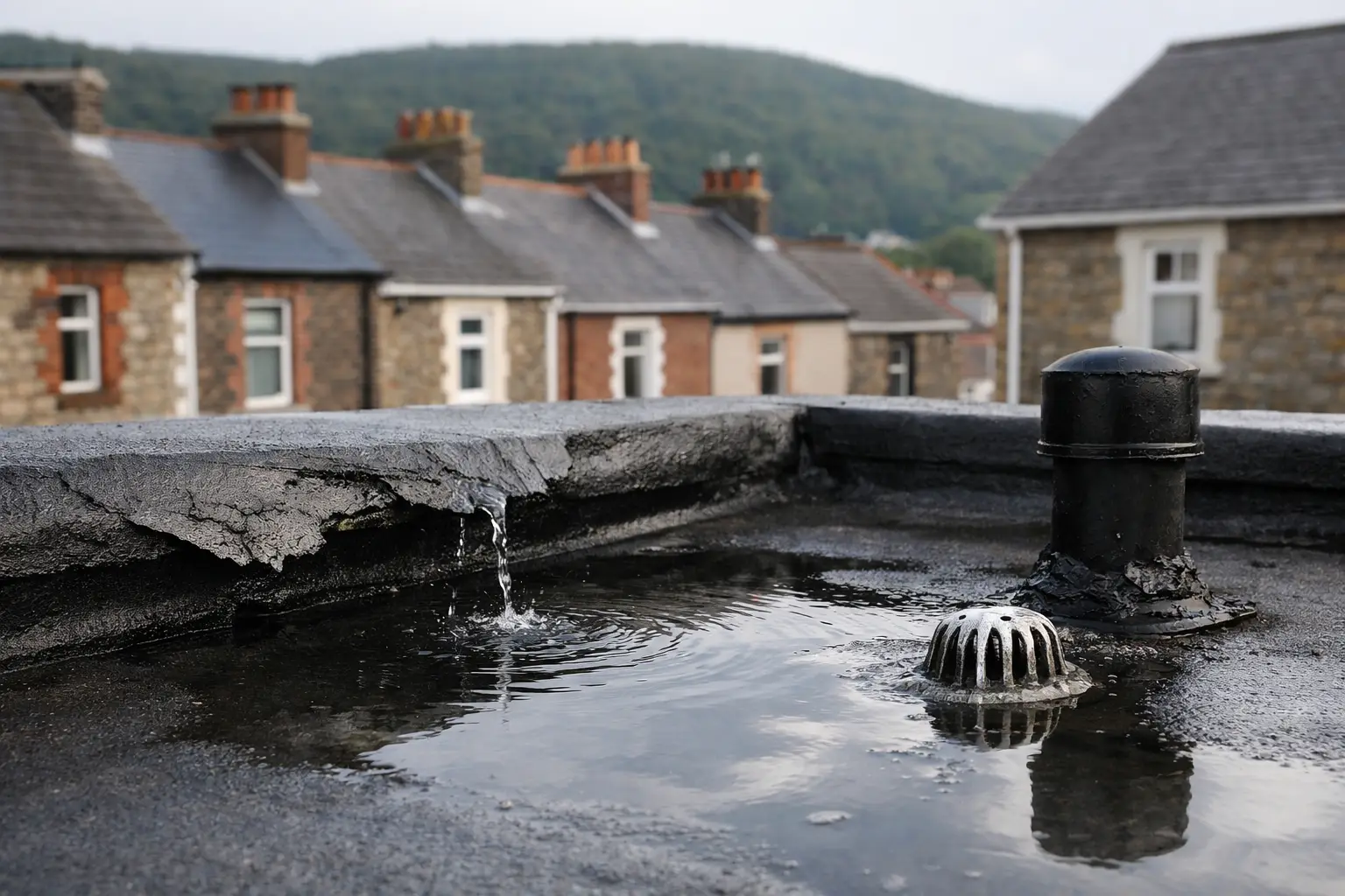 Why Does a Flat Roof Leak? Causes and Fixes
